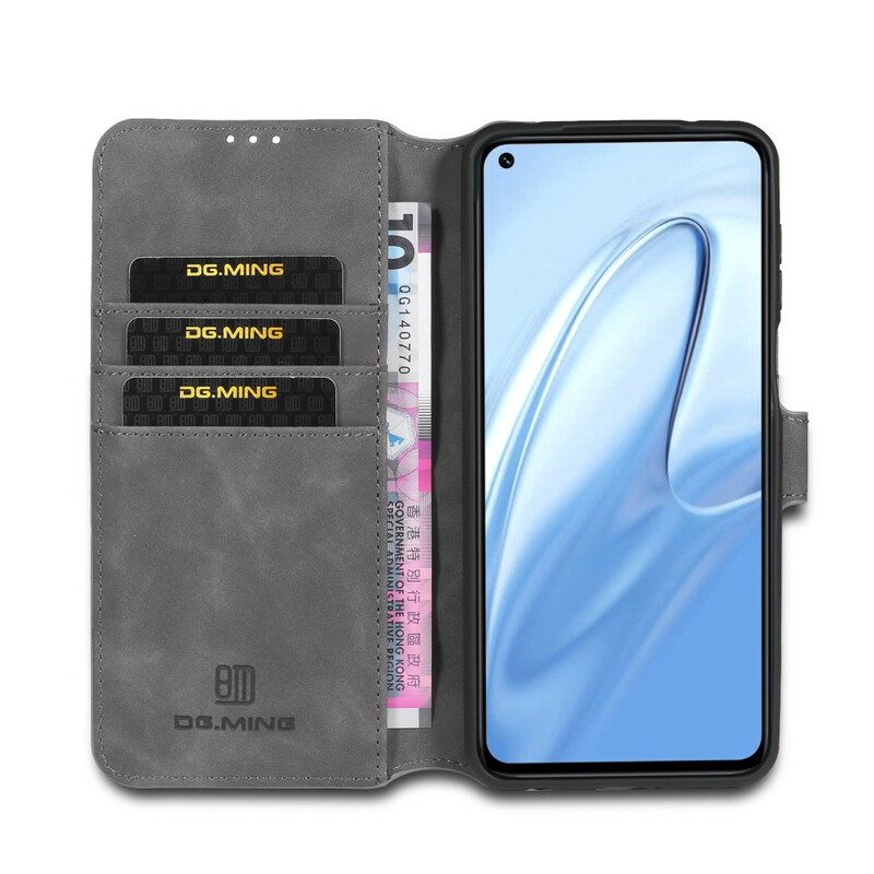 Folio-hoesje voor Xiaomi Redmi Note 9S / 9 Pro Dg.ming Retro