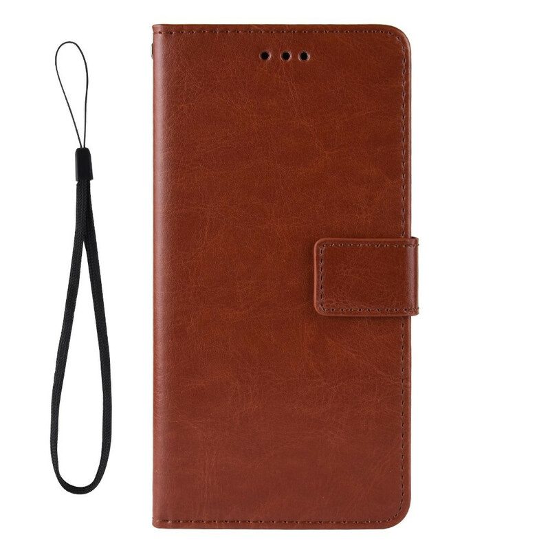 Folio-hoesje voor Xiaomi Redmi Note 9S / 9 Pro Flitsend Kunstleer