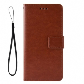 Folio-hoesje voor Xiaomi Redmi Note 9S / 9 Pro Flitsend Kunstleer