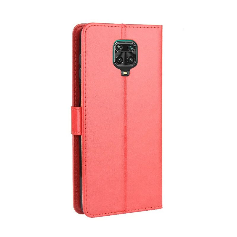 Folio-hoesje voor Xiaomi Redmi Note 9S / 9 Pro Flitsend Kunstleer