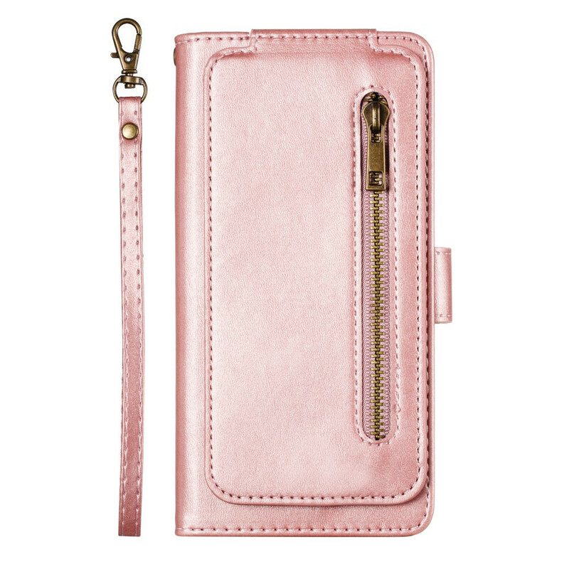 Folio-hoesje voor Xiaomi Redmi Note 9S / 9 Pro Met Ketting Lanyard-uitvoeringen