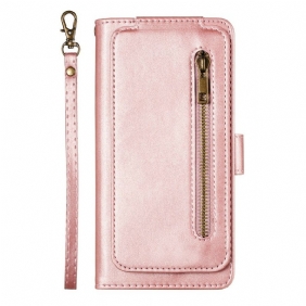 Folio-hoesje voor Xiaomi Redmi Note 9S / 9 Pro Met Ketting Lanyard-uitvoeringen