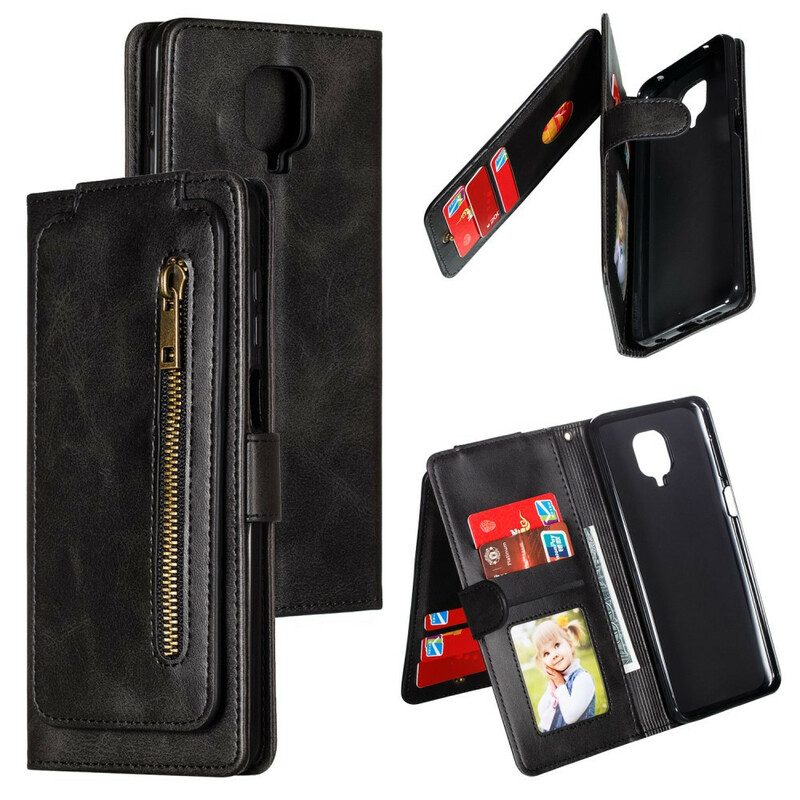 Folio-hoesje voor Xiaomi Redmi Note 9S / 9 Pro Met Ketting Lanyard-uitvoeringen