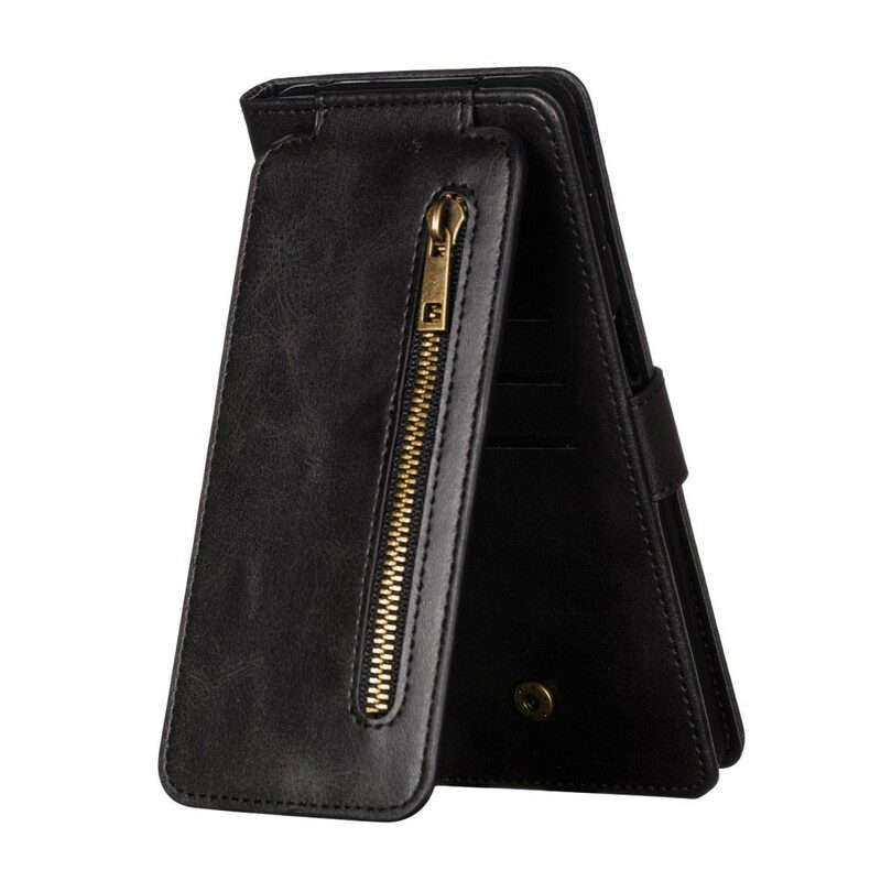 Folio-hoesje voor Xiaomi Redmi Note 9S / 9 Pro Met Ketting Lanyard-uitvoeringen