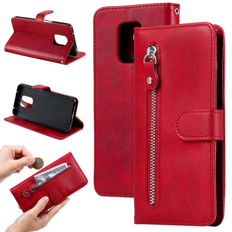 Folio-hoesje voor Xiaomi Redmi Note 9S / 9 Pro Portemonnee