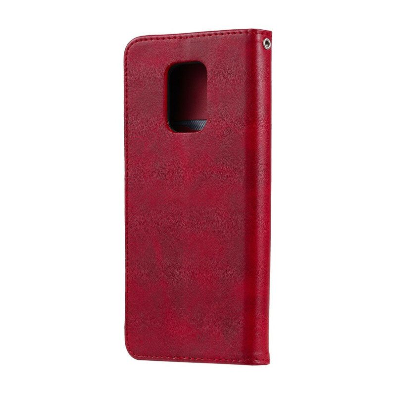 Folio-hoesje voor Xiaomi Redmi Note 9S / 9 Pro Portemonnee