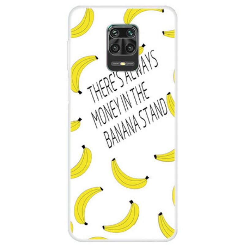 Hoesje voor Xiaomi Redmi Note 9S / 9 Pro Bananen Geld