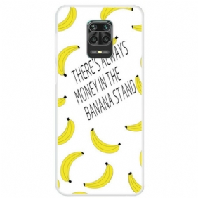 Hoesje voor Xiaomi Redmi Note 9S / 9 Pro Bananen Geld