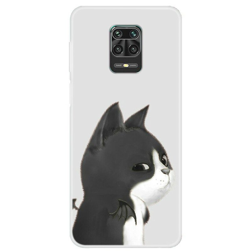 Hoesje voor Xiaomi Redmi Note 9S / 9 Pro Duivelse Kat