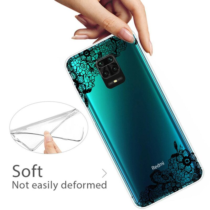 Hoesje voor Xiaomi Redmi Note 9S / 9 Pro Fijne Kant