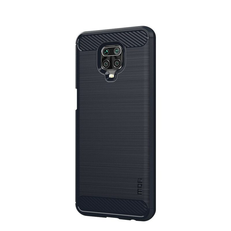 Hoesje voor Xiaomi Redmi Note 9S / 9 Pro Geborstelde Mofi