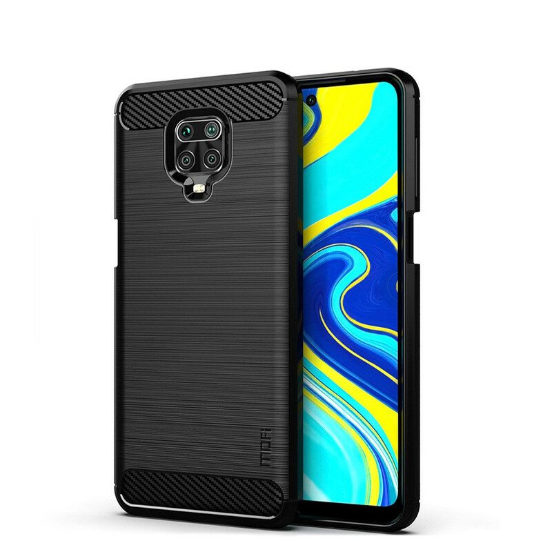 Hoesje voor Xiaomi Redmi Note 9S / 9 Pro Geborstelde Mofi