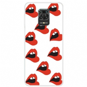 Hoesje voor Xiaomi Redmi Note 9S / 9 Pro Getuite Lippen