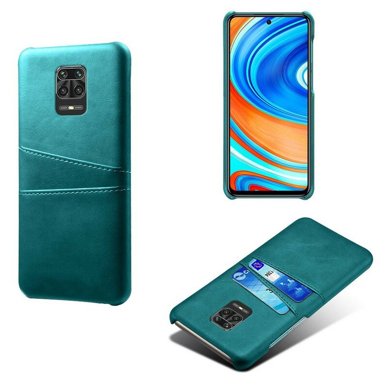 Hoesje voor Xiaomi Redmi Note 9S / 9 Pro Kaarthouder Plus