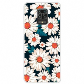 Hoesje voor Xiaomi Redmi Note 9S / 9 Pro Madeliefjes