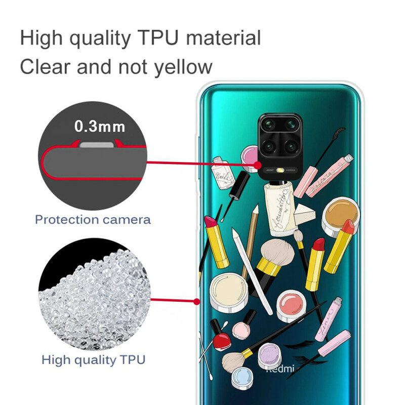 Hoesje voor Xiaomi Redmi Note 9S / 9 Pro Top Make-up