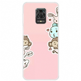 Hoesje voor Xiaomi Redmi Note 9S / 9 Pro Wauw Dieren