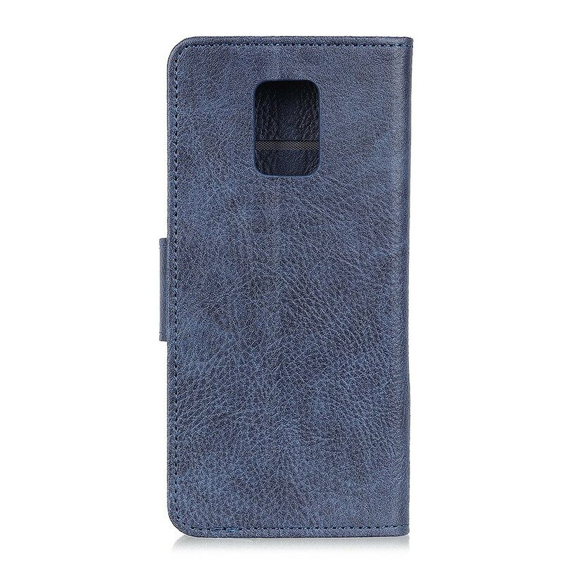 Leren Hoesje voor Xiaomi Redmi Note 9S / 9 Pro Litchi Ultra Kunstleer