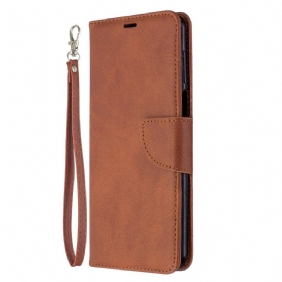 Leren Hoesje voor Xiaomi Redmi Note 9S / 9 Pro Met Ketting Leren Stijl Met Bandjes