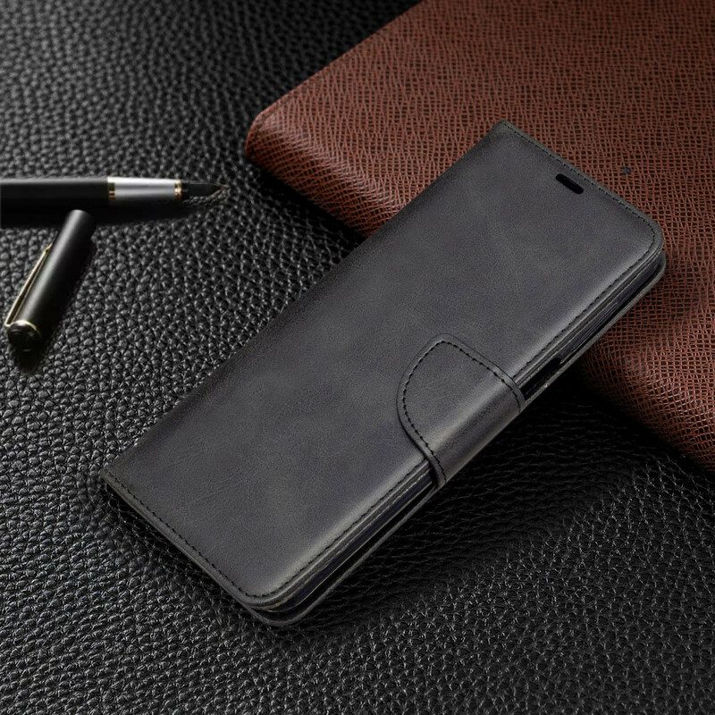 Leren Hoesje voor Xiaomi Redmi Note 9S / 9 Pro Met Ketting Leren Stijl Met Bandjes