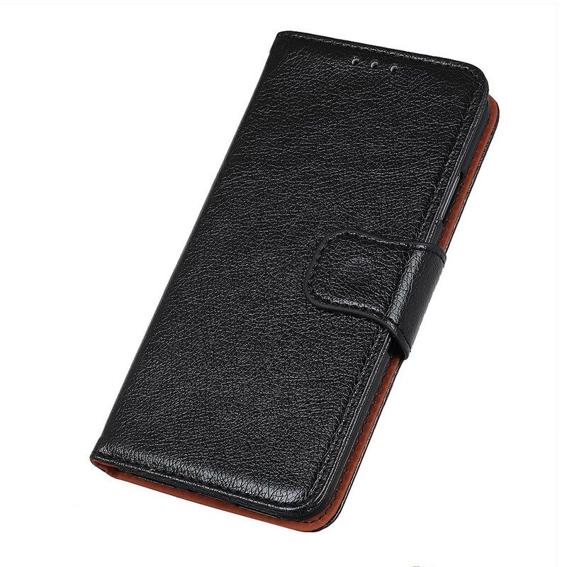 Leren Hoesje voor Xiaomi Redmi Note 9S / 9 Pro Splitnappaleer