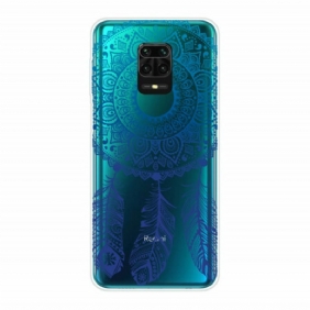 Telefoonhoesje voor Xiaomi Redmi Note 9S / 9 Pro Enkelbloemige Mandala