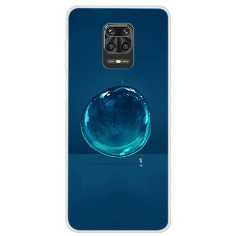 Telefoonhoesje voor Xiaomi Redmi Note 9S / 9 Pro Waterdruppel