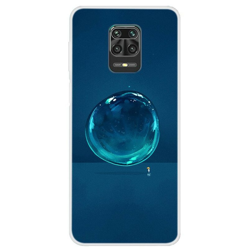 Telefoonhoesje voor Xiaomi Redmi Note 9S / 9 Pro Waterdruppel