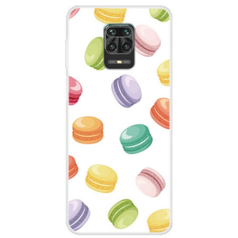 Telefoonhoesje voor Xiaomi Redmi Note 9S / 9 Pro Zoete Macarons