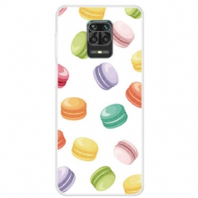 Telefoonhoesje voor Xiaomi Redmi Note 9S / 9 Pro Zoete Macarons