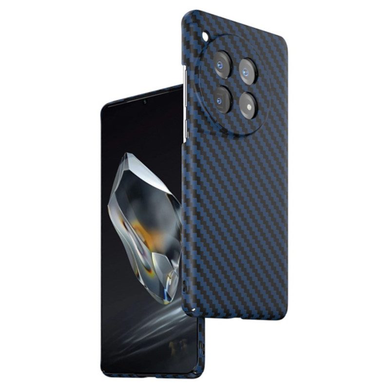 Cover Hoesje Oneplus 12r Telefoonhoesje Koolstofvezelontwerp