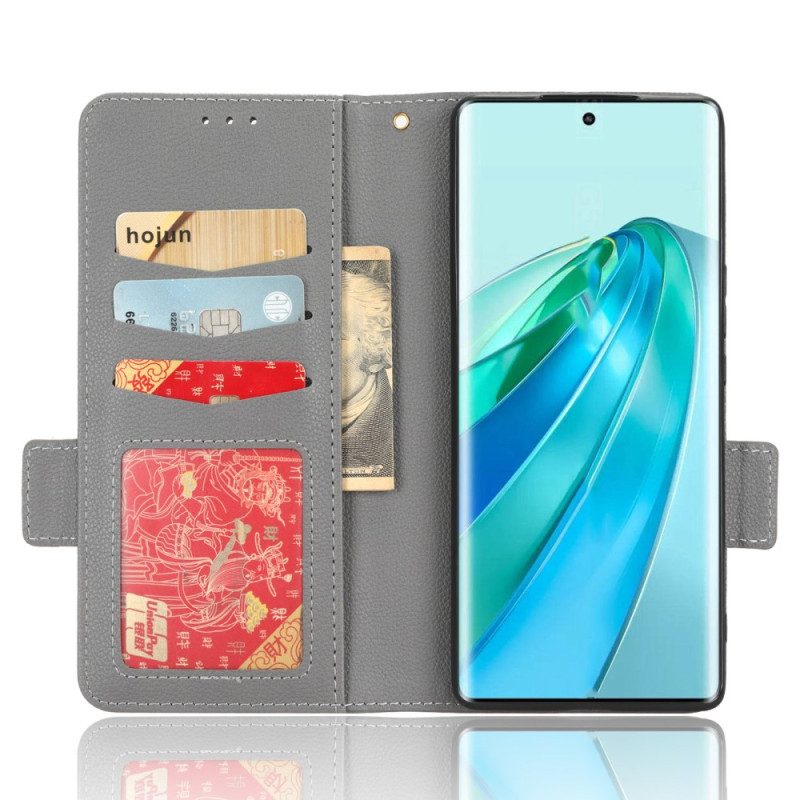 Flip Case voor Honor Magic 5 Lite Ultra Fijn