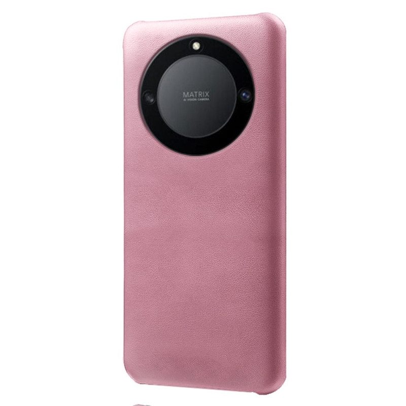 Hoesje voor Honor Magic 5 Lite Leer-effect