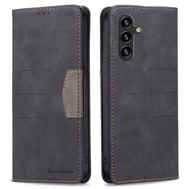 Bescherming Hoesje voor Samsung Galaxy A14 / A14 5G Folio-hoesje Binfe Kleur