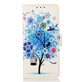 Folio-hoesje voor Samsung Galaxy A14 / A14 5G Bloeiende Boom