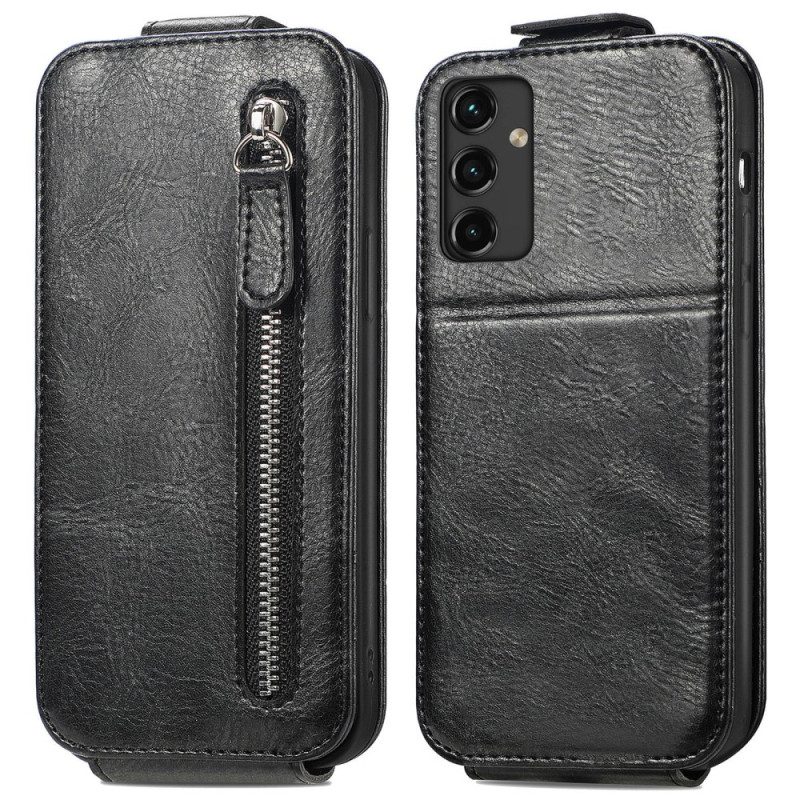 Folio-hoesje voor Samsung Galaxy A14 / A14 5G Portemonnee Leren Flip Case Lychee-stijl Rfid Khazneh