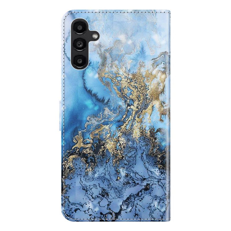 Folio-hoesje voor Samsung Galaxy A14 / A14 5G Strakke Mandala