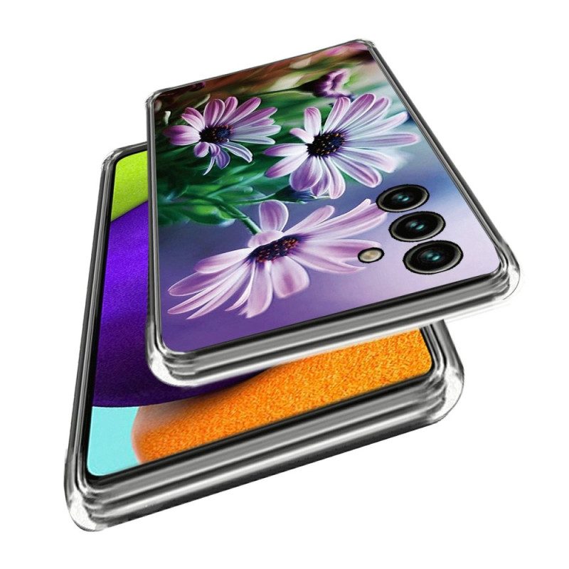 Hoesje voor Samsung Galaxy A14 / A14 5G Kleur Pailletten