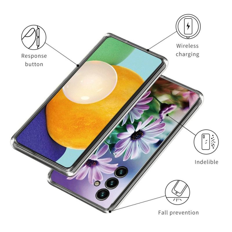 Hoesje voor Samsung Galaxy A14 / A14 5G Kleur Pailletten