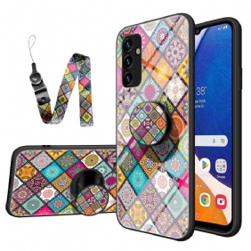 Telefoonhoesje voor Samsung Galaxy A14 / A14 5G Met Riemclip