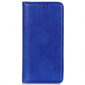 Bescherming Hoesje voor Sony Xperia Pro-I Folio-hoesje Elegantie Split Litchi Leer