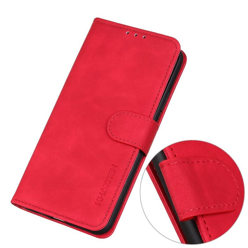 Flip Case voor Sony Xperia Pro-I Khazneh Vintage Leereffect