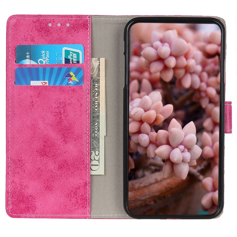 Folio-hoesje voor Sony Xperia Pro-I Vintage Leereffect