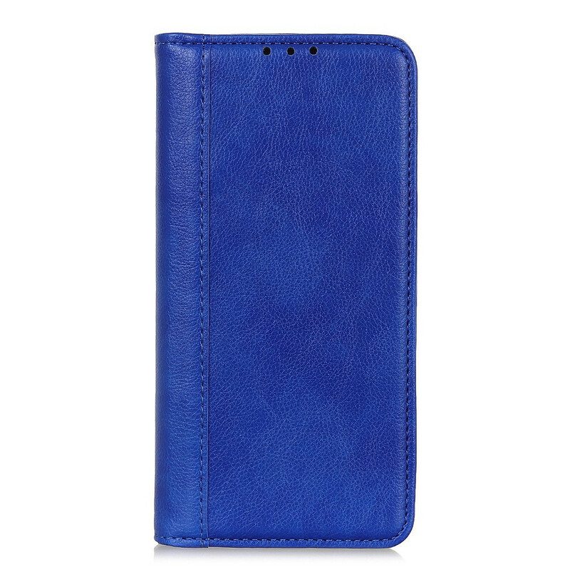 Bescherming Hoesje voor Xiaomi Redmi 9 Folio-hoesje Litchi Split Lederen Versie