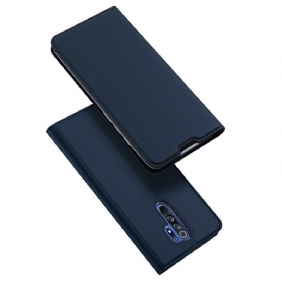 Bescherming Hoesje voor Xiaomi Redmi 9 Folio-hoesje Skinpro Dux Ducis