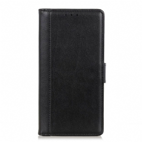 Flip Case voor Xiaomi Redmi 9 Leren Styling