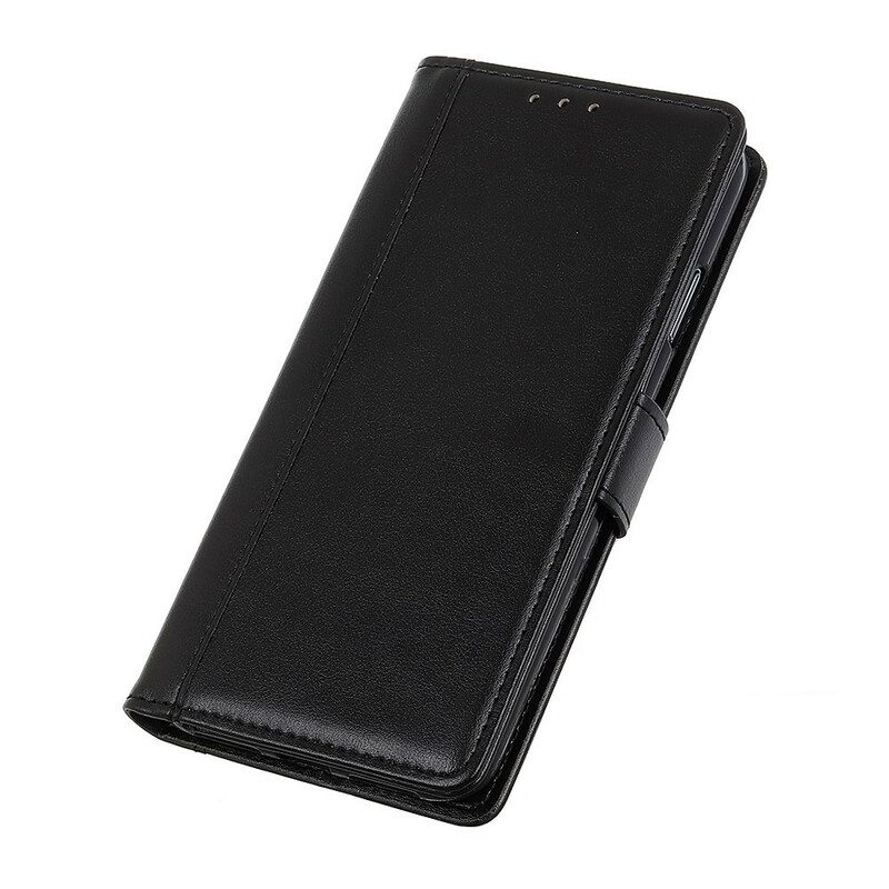 Flip Case voor Xiaomi Redmi 9 Leren Styling