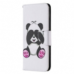 Flip Case voor Xiaomi Redmi 9 Panda-plezier