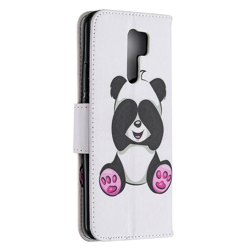 Flip Case voor Xiaomi Redmi 9 Panda-plezier