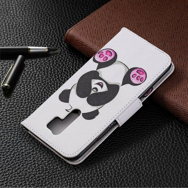 Flip Case voor Xiaomi Redmi 9 Panda-plezier